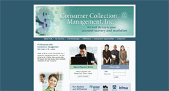 Desktop Screenshot of consumercollection.com